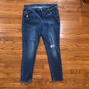 Old Navy mid-rise Rockstar Skinny Jeans 16 Regular